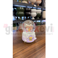 Işıklı Ve Müzikli Kar Küresi Orta Boy-13